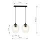 Lampa wisząca  ISTAR 2 BL TRANSPARENT 679/2 EMIBIG