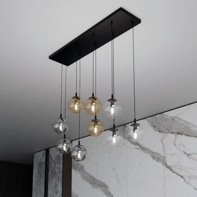 Lampa wisząca  COSMO 9 BL MIX1 714/9M1 EMIBIG