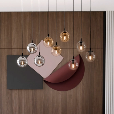 Lampa wisząca  COSMO 9 BL MIX1 714/9M1 EMIBIG