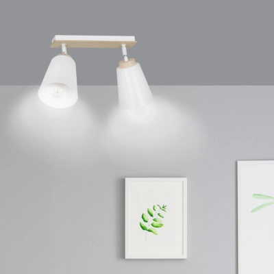 Lampa sufitowa  ATLAS 2 WHITE 724/2 EMIBIG