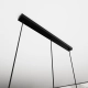 Lampa wisząca  COSMO 3 BL TRANSPARENT 711/3 EMIBIG