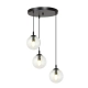 Lampa wisząca  COSMO 3 BL PREMIUM TRANSPARENT 711/3PREM EMIBIG