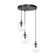 Lampa wisząca  COSMO 3 BL PREMIUM TRANSPARENT 711/3PREM EMIBIG