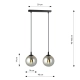 Lampa wisząca  COSMO 2 BL GRAFIT 712/2 EMIBIG