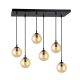 Lampa wisząca  COSMO 6 BL MIODOWY 713/6 EMIBIG