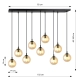 Lampa wisząca  COSMO 9 BL MIODOWY 713/9 EMIBIG