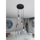 Lampa wisząca  COSMO 4 BL PREMIUM MIX 714/4PREM EMIBIG
