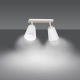 Lampa sufitowa  ATLAS 2 WHITE 724/2 EMIBIG