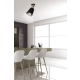 Lampa sufitowa  ATLAS 1 BLACK 725/1 EMIBIG