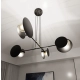 Lampa wisząca IDEA 4 BLACK 792/4 EMIBIG