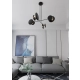 Lampa wisząca IDEA 4 BLACK 792/4 EMIBIG