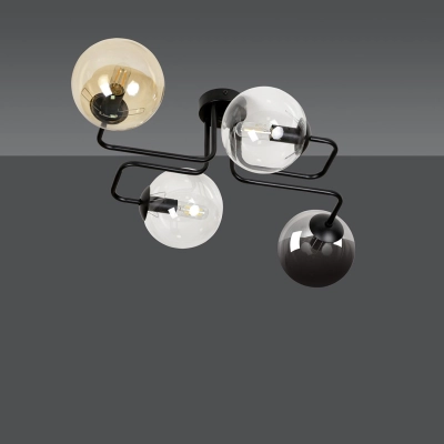 Lampa sufitowa  BRENDI 4 BL MIX 1 843/4M1 EMIBIG