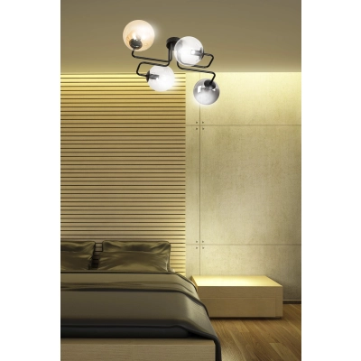 Lampa sufitowa  BRENDI 4 BL MIX 1 843/4M1 EMIBIG