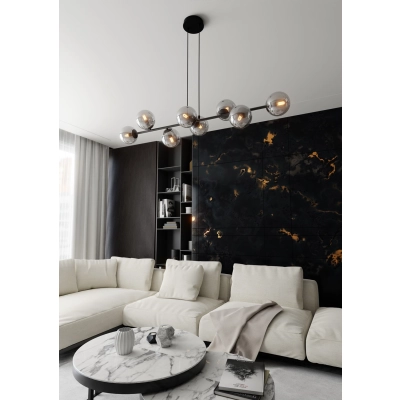 Lampa wisząca  ROSSI 8 BL GRAFIT 875/8 EMIBIG
