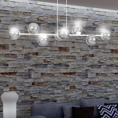 Lampa wisząca  ROSSI 8 WH GRAFIT 878/8 EMIBIG