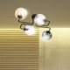 Lampa sufitowa  BRENDI 4 BL MIX 1 843/4M1 EMIBIG