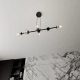 Lampa wisząca  ROSSI 6 BL TRANSPARENT 874/6 EMIBIG