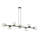Lampa wisząca  ROSSI 8 BL TRANSPARENT 874/8 EMIBIG