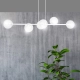 Lampa wisząca  ROSSI 6 WH TRANSPARENT 877/6 EMIBIG