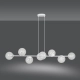Lampa wisząca  ROSSI 8 WH TRANSPARENT 877/8 EMIBIG