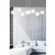 Lampa wisząca  ROSSI 8 WH TRANSPARENT 877/8 EMIBIG