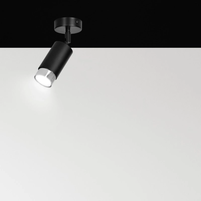 Lampa sufitowa  HIRO 1 BL/CHROME 964/1 EMIBIG