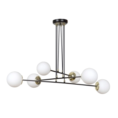 Lampa wisząca OGNIS 6 BLACK 966/6 EMIBIG