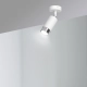 Lampa sufitowa  HIRO 1 WH/CHROME 962/1 EMIBIG