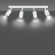 Lampa sufitowa  HIRO 4 WH/CHROME 962/4 EMIBIG