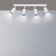 Lampa sufitowa  HIRO 4 WH/CHROME 962/4 EMIBIG