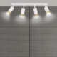 Lampa sufitowa  HIRO 4 WH/GOLD 963/4 EMIBIG