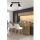 Lampa sufitowa  HIRO 2 BL/CHROME 964/2 EMIBIG