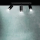 Lampa sufitowa  HIRO 3 BL/CHROME 964/3 EMIBIG