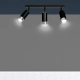 Lampa sufitowa  HIRO 3 BL/CHROME 964/3 EMIBIG