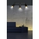 Lampa sufitowa  HIRO 3 BL/GOLD 965/3 EMIBIG