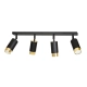 Lampa sufitowa  HIRO 4 BL/GOLD 965/4 EMIBIG